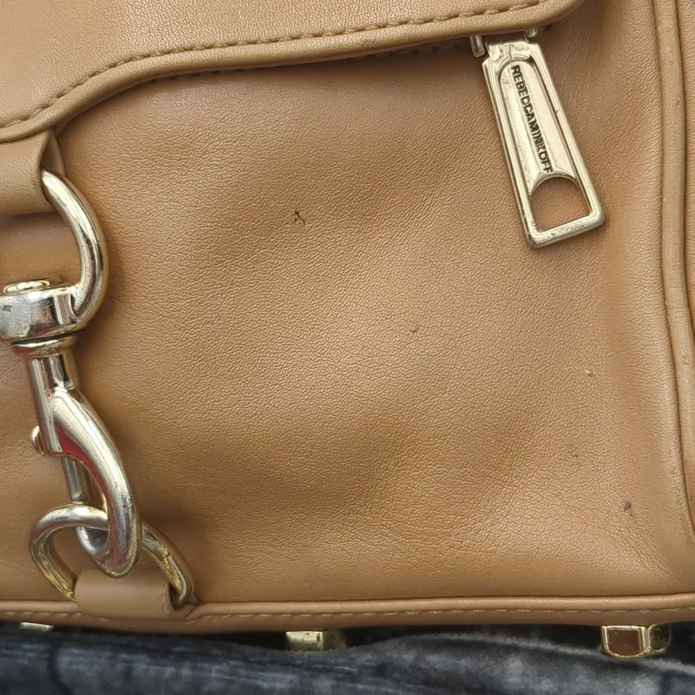 Rebecca Minkoff MAC Crossbody Tan Leather Bag